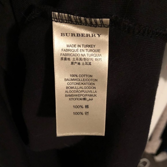 Burberry Brit check cuff 3/4 sleeve tee - Picture 7 of 8